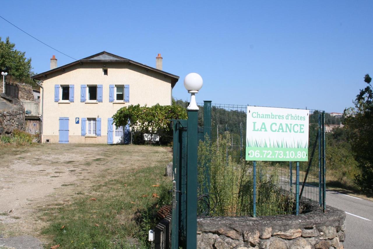 La Cance Hotel Annonay Eksteriør billede